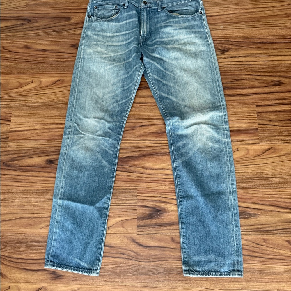 Levi's Light Blue Straight Jeans